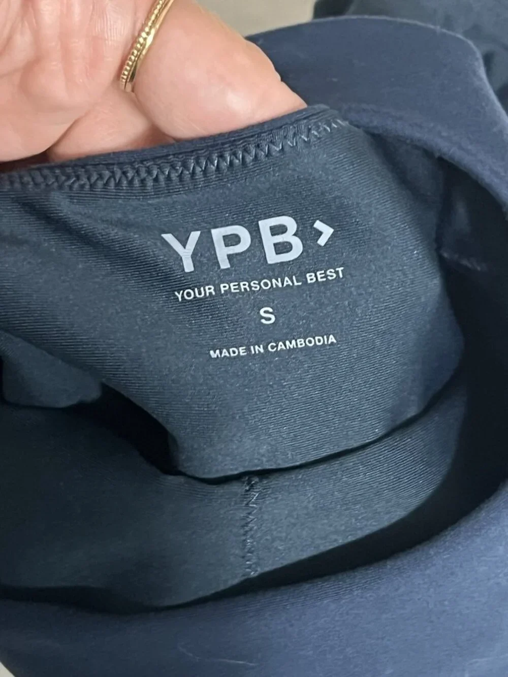 Abercrombie And Fitch YPB StudioFLEX Double Layered Square Neck Sports Bra Small